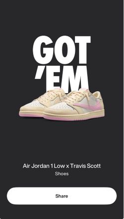 Air Jordan Travis Scott Lows