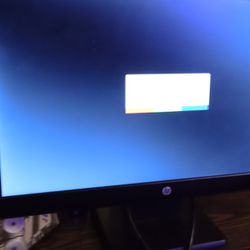 Hp 18.5 Widescreen LED   LCD Monitor $25
