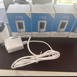 Ring Security Camera Bundle – 3 Stick Up Cams + Video Doorbell