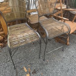 2 Bar Stools 24” Tall