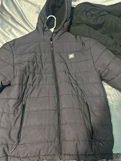 Large new balance zip up puffer jacket