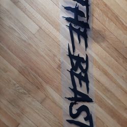 Car Decal & Emblem BEAST