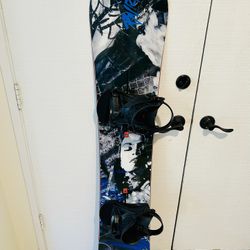158cm Burton Snowboard with Bindings