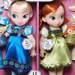 Disney Anna and Elsa Animators Singing Dolls
