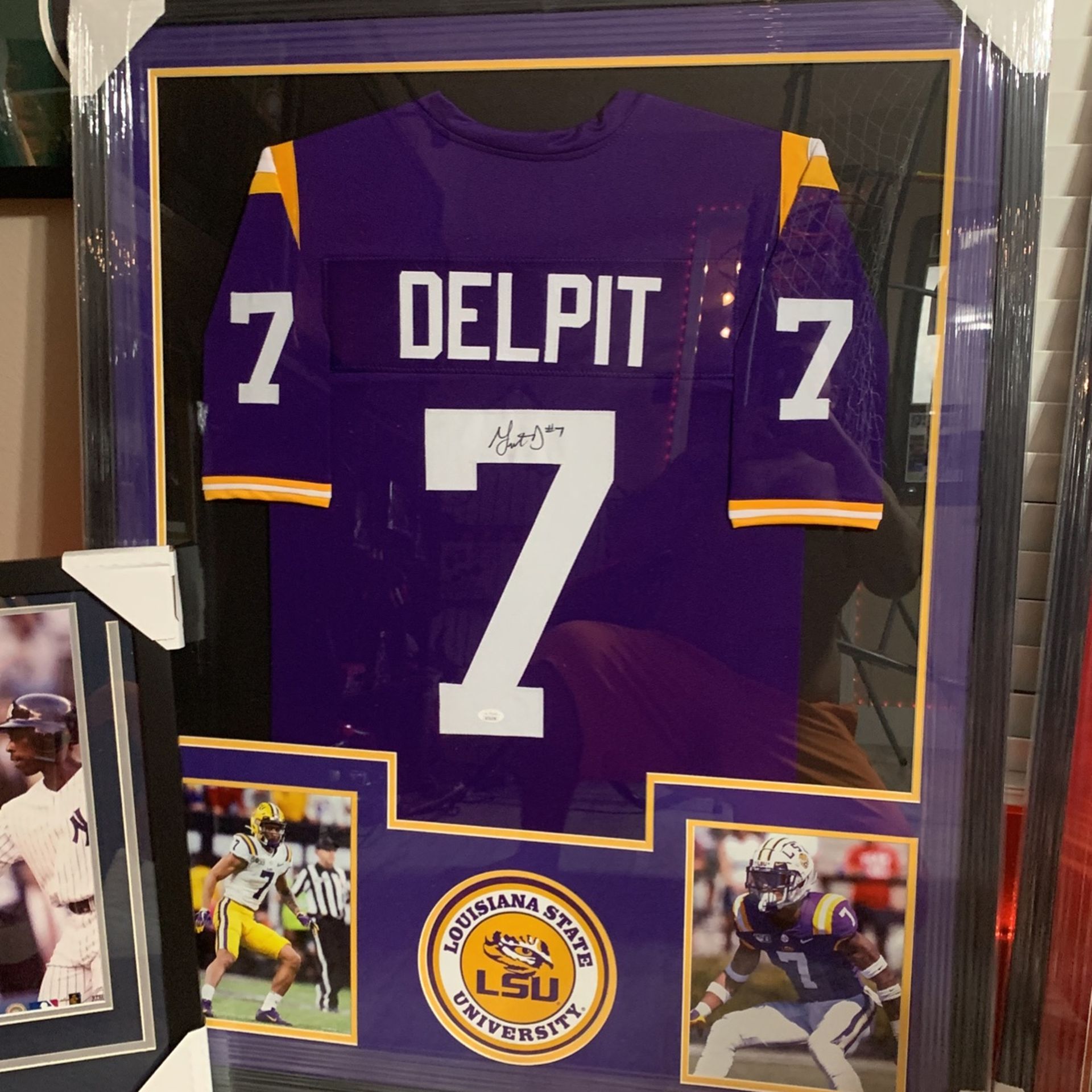 Grant Delpit Signed And Framed