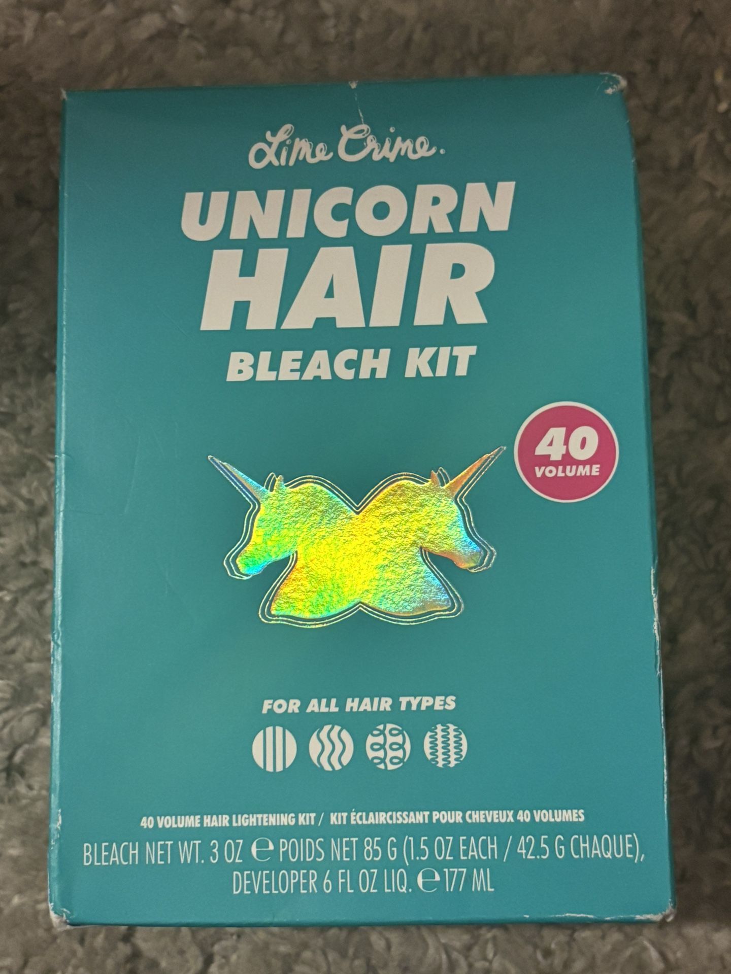 Unicorn Hair Bleach