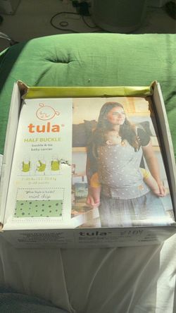 Tula Half Buckle Baby Carrier - Mint Chip
