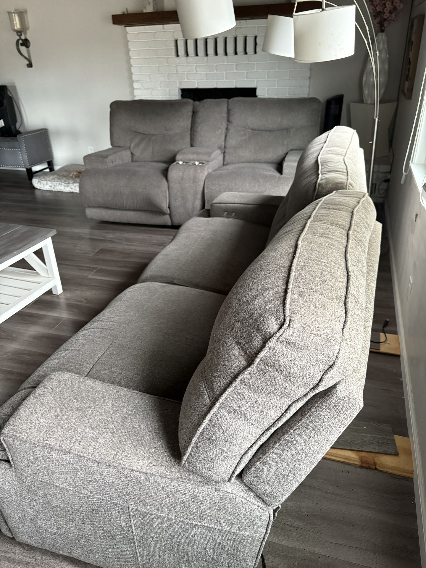 Set Of Recliner Sofa