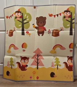 Baby / Children Play Mat-Foldable-47” x 47”