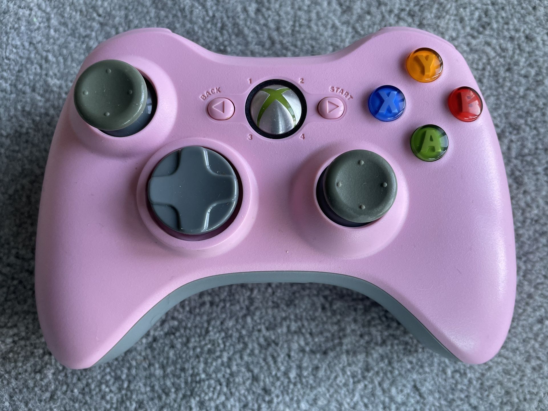 pink Xbox 360 controller ***NO TRADES***