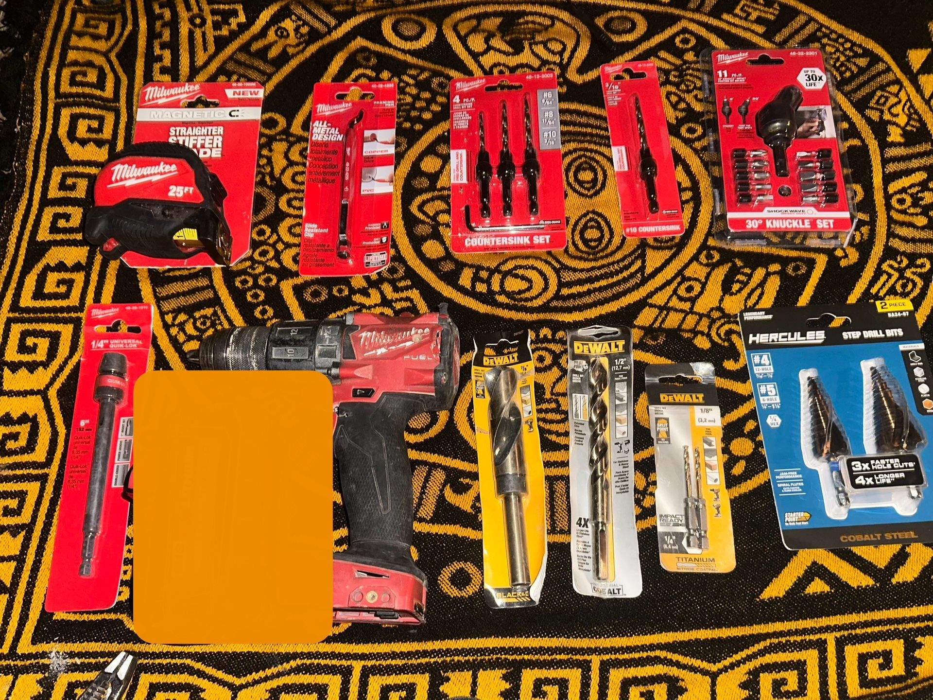 Milwaukee Drill Fuel & Drill Bits & More