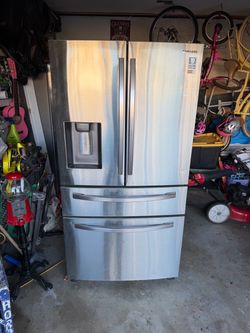 Samsung 4-Door French Door Refrigerator  Stainless