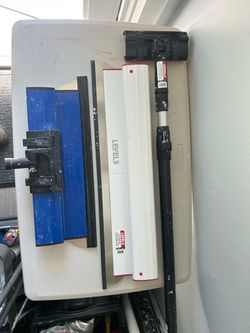 Level 5 Drywall Skimming Blade Set with Pole