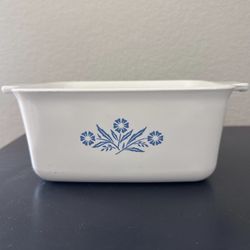 1.5 Qt Blue Flower Corning Ware 