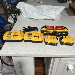 Dewalt Batteries And Chargers 