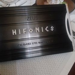 Hifonics zxi 6410 Zeus  made in USA 2009  $230
