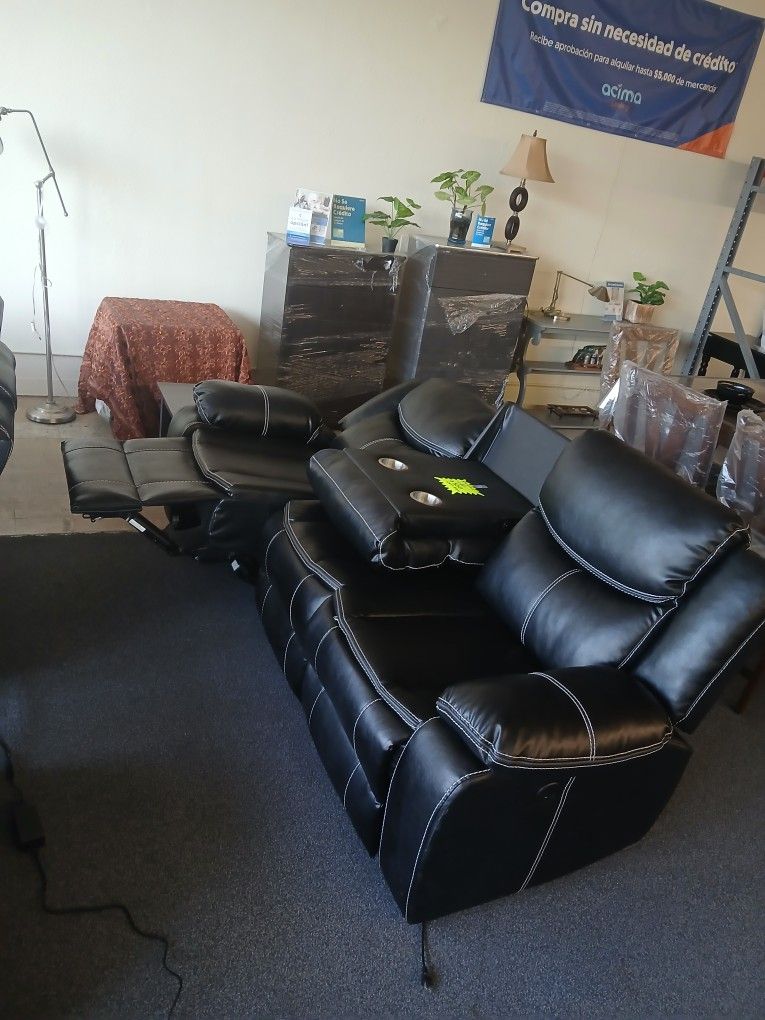 POWER ELECTRIC RECLINER SOFA DISPLAY