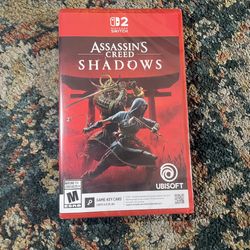 Assassins Creed Shadows For Nintendo Switch 2 Brand new sealed