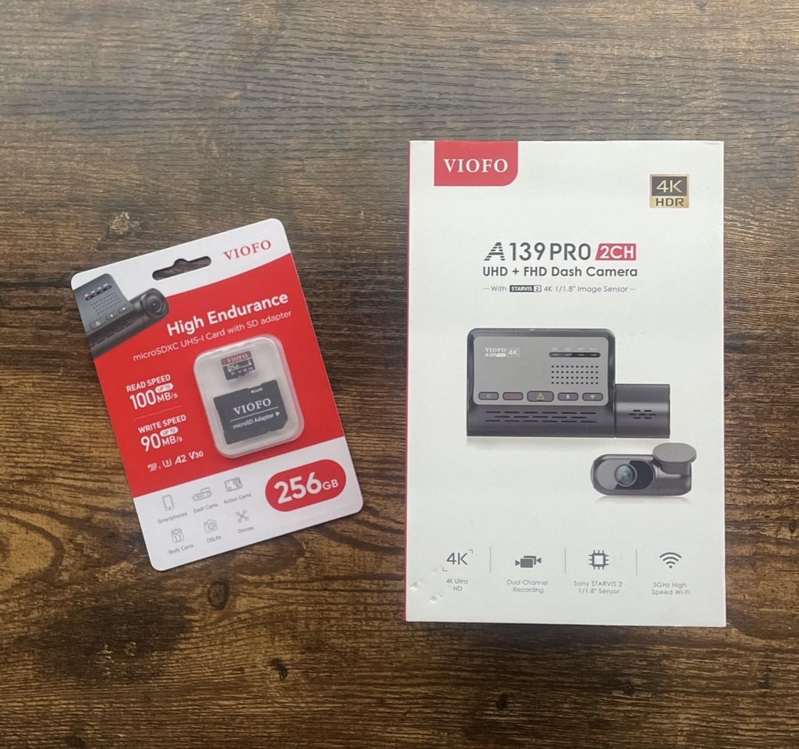 VIOFO A139 PRO (2) Channel Front / Rear Camera