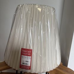 New in Packaging Spring Crest Collection by Pleated Lamp Shade   
