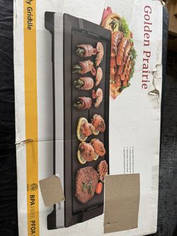 Electric Griddle Golden Prairie