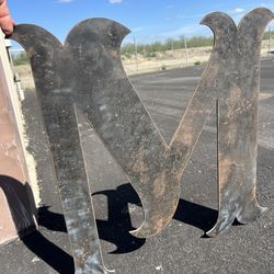 Metal Letter - Heavy duty