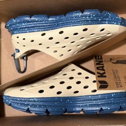 Kane Revive Recovery Shoes Tan Radiance Blue Speckle Men’s 13 KR137 Kane Footwear