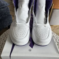 Air Jordan 1 Court Purple Size 8 /Wmns 9.5