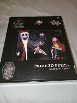 Nightmare Before Christmas 3D Puzzle 