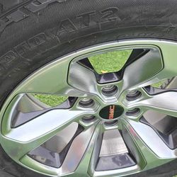 4 GMC SIERRA RIMS&TIRES 20" $1400