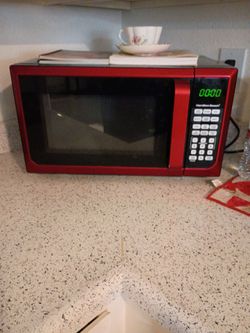 Red Microwave