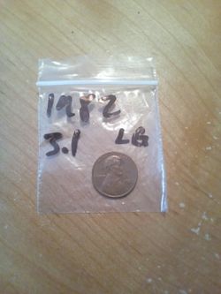 1982 Penny No Mint Mark