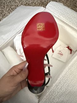 Christian Louboutin Red Bottom Heels – Size 7 (Black)