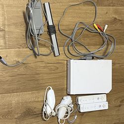 Wii System With Controllers