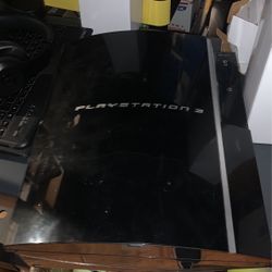 PS3 Black Good Condition 