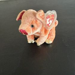 TY Beanie Baby Zodiac Named Pig 