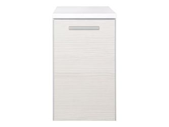 NEW! STYLE SELECTIONS Acadia Whitewashed 12″ Base Hutch Cabinet