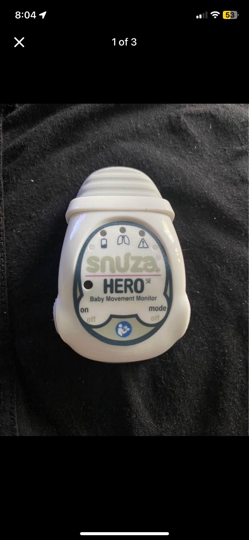 Snuza Hero Abdominal Moniter