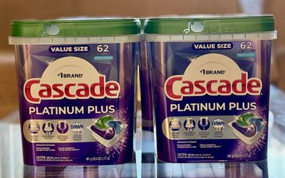 Cascade Platinum Plus - Set of (2) Containers (62ct/each) – $30 – Priced to Sell