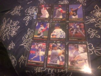 Legendary baseball cards