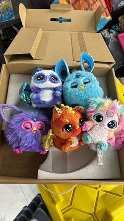 Furby and Interactive Plush Toy Lot of 5