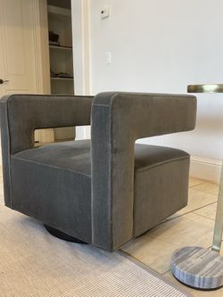 Rh drew sale swivel chair