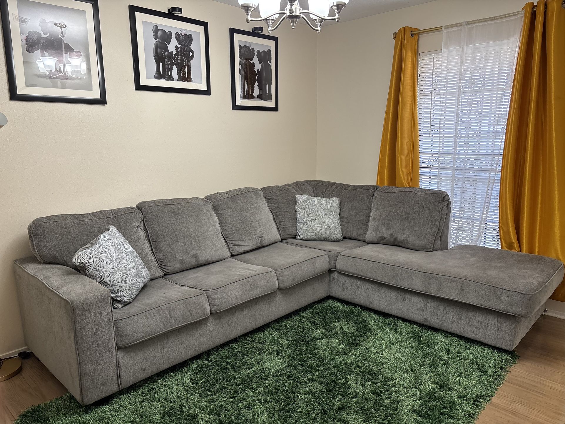 Grey Sectional Sofa