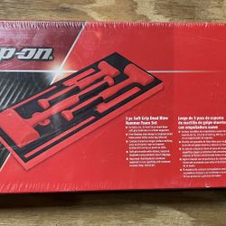 Snap-on 3 PC Soft Grip Dead Blow Hammer Foam Set