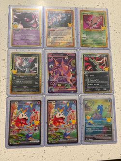 Pokémon - 30th For sale or Trade!