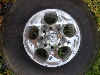 17" American Racing Chevrolet 2500hd 2500 hd 8x6.5 lug pattern