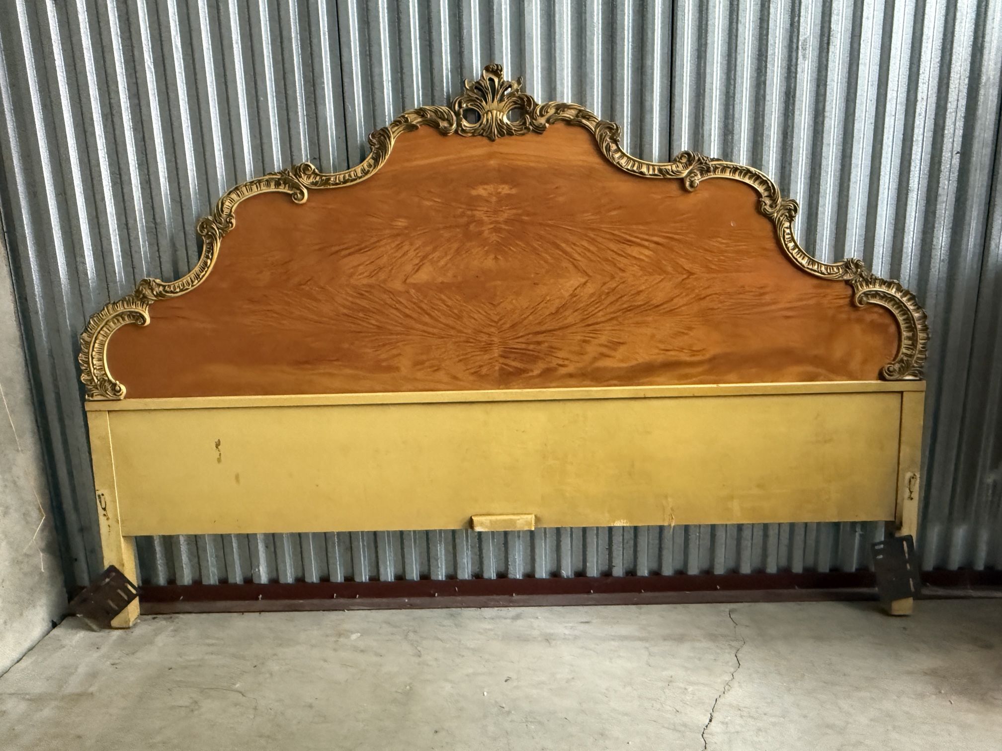 $150 - Vintage King Size Head Board (78.5 wide x 52 tall x 2 deep)