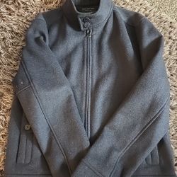 Men's Overcoat. Size Medium Wool Material 