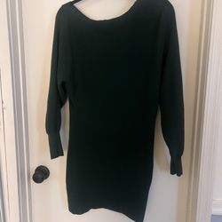 Green Sweater Dress