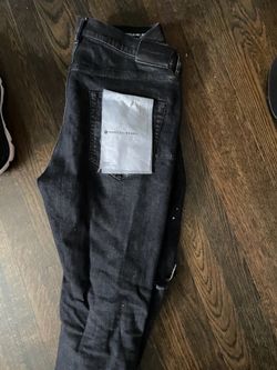 Purple jeans